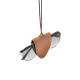 Leather Magnetic Glasses Holder with Lanyard