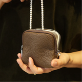 Leather Jewellery Organiser Storage Bag